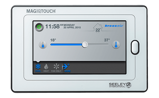 BreezAir Evaporative Cooler - MagIQtouch